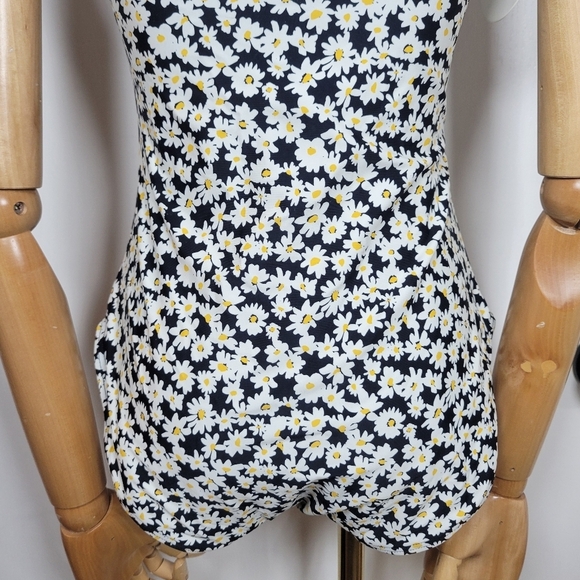Downeast Cape Elizabeth Sunflower Swimsuit Size Small - Picture 8 of 11